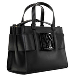 A|X ARMANI EXCHANGE Damen Handtasche - Shopper Susy Monogram, Logo-Schnalle, 19x24x14cm (HxBxT) – 3/6