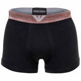 EMPORIO ARMANI men's trunks, 3-pack - SHINY LOGOBAND, shorts, stretch cotton – 4/7