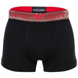 EMPORIO ARMANI men's trunks, 3-pack - SHINY LOGOBAND, shorts, stretch cotton – 6/7