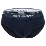 DOLCE & GABBANA Men's Briefs, Pack of 2 - Continuative Medio Brief, Stretch Cotton – 2/3
