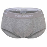 DOLCE & GABBANA Herren Slips, 2er Pack - Slip Brando, Stretch Baumwolle – 1/2