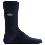 LACOSTE Unisex Socks, 6-pack – Long Cotton Blend Jersey Socks, Business Socks, Logo, Plain – 4/7