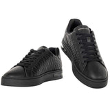 A|X ARMANI EXCHANGE Herren Sneaker - London, Saffiano-Logo-Prägung, Kunstleder – 2/10