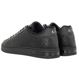 A|X ARMANI EXCHANGE Herren Sneaker - London, Saffiano-Logo-Prägung, Kunstleder – 3/10