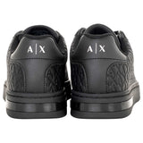 A|X ARMANI EXCHANGE Herren Sneaker - London, Saffiano-Logo-Prägung, Kunstleder – 5/10