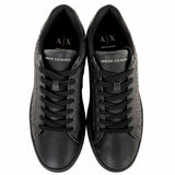 A|X ARMANI EXCHANGE Herren Sneaker - London, Saffiano-Logo-Prägung, Kunstleder – 8/10