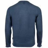 A|X ARMANI EXCHANGE Herren Strickpullover - Schurwolle, Rundhals, Logo, einfarbig – 3/3