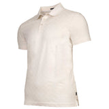 JOOP! Men’s Polo Shirt - JJ-04Pancrazio, Polo Collar, Cornflower Allover Print, Cotton – 2/3