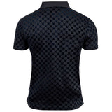 JOOP! Herren Poloshirt - JJ-04Pancrazio, Polokragen, Cornflower-Alloverprint, Baumwolle – 3/3