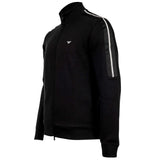 EMPORIO ARMANI men's sweat jacket with stand-up collar - BASIC TERRY, zip, cotton blend – 2/3