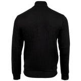 EMPORIO ARMANI men's sweat jacket with stand-up collar - BASIC TERRY, zip, cotton blend – 3/3