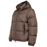 A|X ARMANI EXCHANGE Herren Daunenjacke - Steppjacke mit Kapuze, Reißverschluss, Echte Daunen, Warm Gefüttert – 2/4
