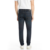 REPLAY Men's Jeans - Hyperflex ANBASS, Stretch Denim, Slim Fit – 4/4