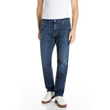 REPLAY Herren Jeans - AIDEEN, Stretch Denim, Länge 32, Straight Fit – 5/12
