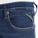 REPLAY Herren Jeans - AIDEEN, Stretch Denim, Länge 32, Straight Fit – 10/12