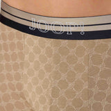 JOOP! Men Boxer Shorts, Pack of 3 – Cornflower, Logo Waistband, Stretch Cotton – 7/8