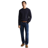 GANT Herren Jeans - Regular Fit, Komfortstretch, Indigio-Waschung, Five-Pocket, Länge 32 – 4/4