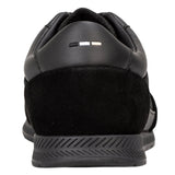BOSS Herren Sneaker - Nitan Lowp mirspu, Turnschuhe, Materialmix, Logo – 3/4