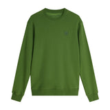 SCOTCH&SODA Herren Sweatshirt - Core Logo Badge Regular Fit Sweatshirt, Pullover, Logo, einfarbig, Baumwolle