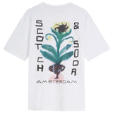 SCOTCH&SODA Men T-shirt – Front & Back Artwork Tee, Regular Fit, Print, Crew Neck, Short Sleeve, Cotton – 1/2