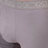 HOM Men Boxer Shorts, 3-pack - Armand #2, Boxer Briefs, Underwear, Cotton Blend, Plain – 8/10