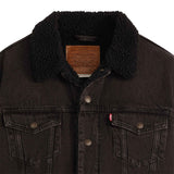 Levi's Herren Jeansjacke - Type 3 Sherpa Trucker, gefüttert, Spitzkragen, Baumwolle – 6/6