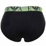 EMPORIO ARMANI Herren Slips, 3er Pack - BOLD MONOGRAM, Briefs, Stretch Cotton – 3/7