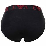 EMPORIO ARMANI Herren Slips, 3er Pack - BOLD MONOGRAM, Briefs, Stretch Cotton – 7/7