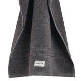 GANT Handtuch - Premium Towel, Frottee, Baumwolle, Logo, einfarbig – 3/4