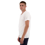 RAGMAN Men T-shirt 2-pack – Body Fit V-neck, Natural Flex Cotton, Cotton – 6/6