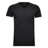 RAGMAN Men T-shirt 2-pack – Body Fit V-neck, Natural Flex Cotton, Cotton – 2/6