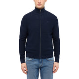 MUSTANG Men’s Knitted Cardigan - Escondido, Stand-Up Collar, Zip, Regular Fit, Cotton – 3/3
