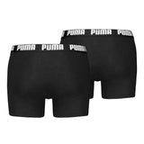 PUMA Men's Boxer Shorts 2-Pack - Everyday Basic Boxers 2P, Cotton Stretch, Plain – 2/3