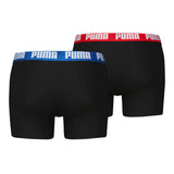 PUMA Men's Boxer Shorts 2-Pack - Everyday Basic Boxers 2P, Cotton Stretch, Plain – 2/3