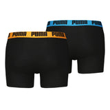 PUMA Men's Boxer Shorts 2-Pack - Everyday Basic Boxers 2P, Cotton Stretch, Plain – 2/3