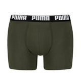 PUMA Men's Boxer Shorts 2-Pack - Everyday Basic Boxers 2P, Cotton Stretch, Plain – 3/3