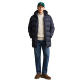 GANT Herren Winterjacke - ACTIVE CLOUD MID LENGTH JACKET, Steppjacke, Kapuze, wasserabweisend – 6/7
