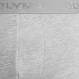 OLYMP Men's Boxer Shorts, 3-Pack - Trunks, Cotton Stretch, Logo, Plain – 3/3