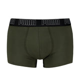 PUMA Men's Boxer Shorts 2-Pack - Everyday Trunks  2P, Cotton Stretch, Plain – 3/3