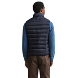 GANT Men’s Down Vest - LIGHT DOWN VEST, Quilted Vest, Water-Repellent, Regular Fit – 5/7
