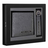 A|X ARMANI EXCHANGE Herren Geldbörse und Schlüsselanhänger - Barcelona Gift Set, Echtleder, 15,8x19x3cm (HxBxT) – 10/10