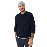 Brax Herren Strickpullover - Roy, Rundhals, Baumwolle-Wollmix, Strukturstrick – 4/8