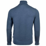 A|X ARMANI EXCHANGE men's turtleneck jumper - fine knit, virgin wool, logo, plain – 3/3