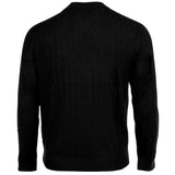 A|X ARMANI EXCHANGE Herren Strickpullover - Rundhals, Allover-Wellenmuster, Wollmischung, Regular Fit – 3/3