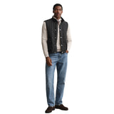 GANT Herren Steppweste - CLASSIC QUILTED VEST, Reißverschluss, Stehkragen – 7/7