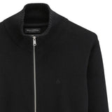 Marc O'Polo Men’s Knit Cardigan with Stand-Up Collar - Knit Cardigan, Regular Fit, Cotton-Virgin Wool Blend – 2/3