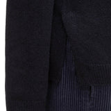Marc O'Polo Damen Strickpullover - Knit Pullover, Merinowolle, Feinstrick, Rundhals, Loose Fit – 4/5