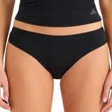 adidas Damen Slip, 3er Pack - Sport Active Essentials Cotton, Low Rise Bikini-Slip, einfarbig – 3/5