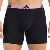 adidas Herren Boxershorts, 3er Pack - Boxer Briefs, Active Flex Cotton, Logo – 2/4