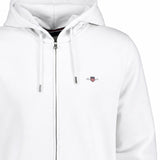 GANT Herren Sweatjacke - REGULAR SHIELD FULL ZIP HOODIE, Kapuze, Baumwoll-Mix – 3/3